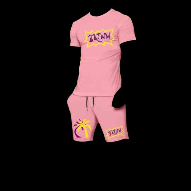 Rugrats theme Bloww summer Tshirt/short set